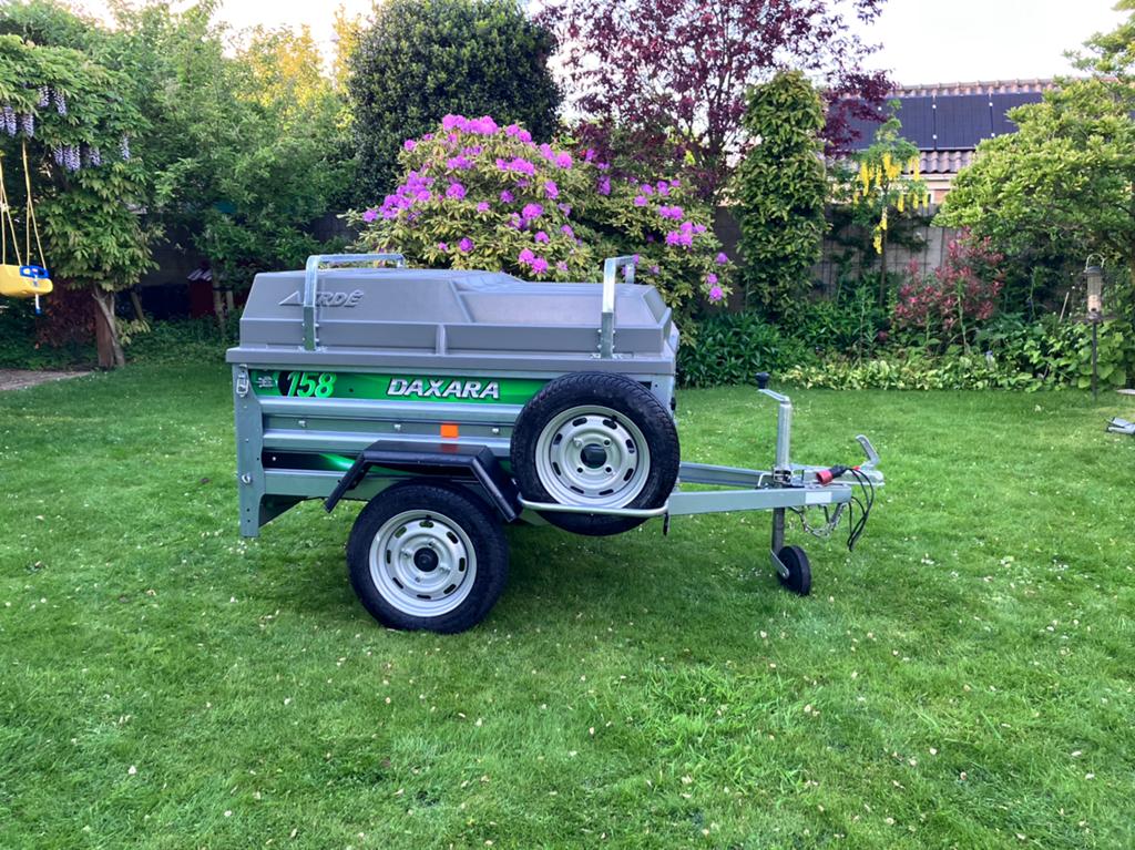 Prachtige Erdé Daxara 158 bagagewagen, Caravans en Kamperen, Tenten, Ophalen, Zo goed als nieuw