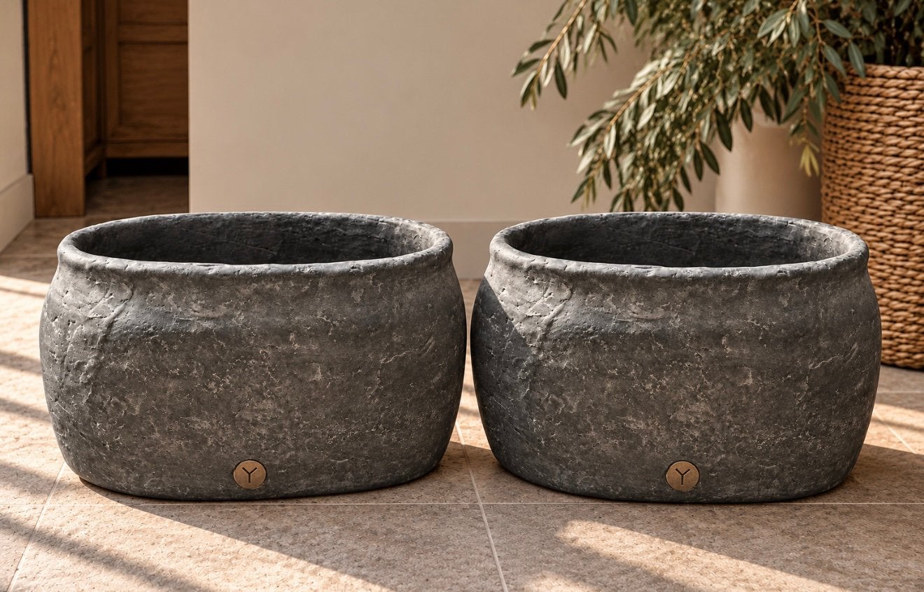 Brynxz vensterbank potten, Tuin en Terras, Ophalen, Rond, Zo goed als nieuw, Tuin