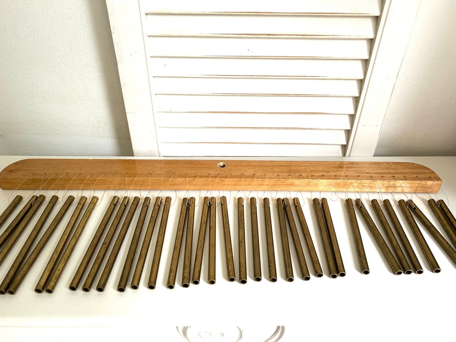 Percussie instrument klokkenspel bar chime 60 cm 34 staven, Muziek en Instrumenten, Percussie, Ophalen, Gebruikt, Melodische percussie