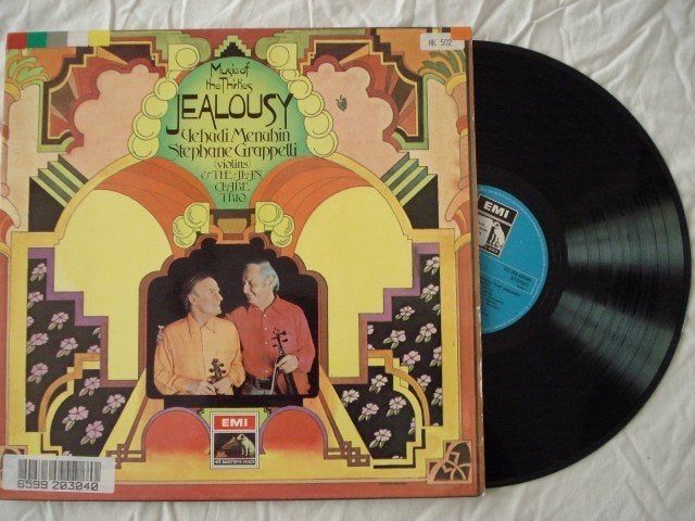 Yehudi Menuhin and Stephane Grappelli play Jealousy, Cd's en Dvd's, Vinyl | Jazz en Blues, Ophalen of Verzenden, Gebruikt, 12 inch