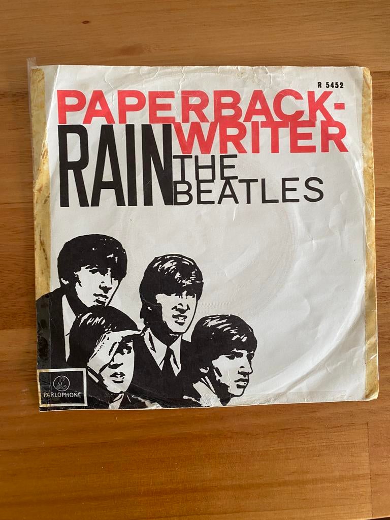 9 x Beatles singles vinyl zie foto’s, Gebruikt, 7 inch, Single, Ophalen of Verzenden