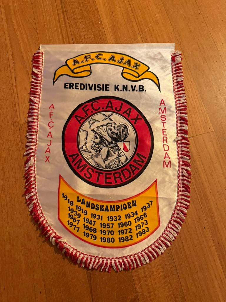Ajax vaan, Verzamelen, Ophalen of Verzenden, Zo goed als nieuw, Ajax, Vaantje of Sjaal