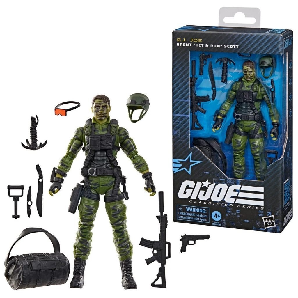 G.I. Joe Classified Brent 'Hit & Run' Scott, Verzamelen, Ophalen of Verzenden, Nieuw