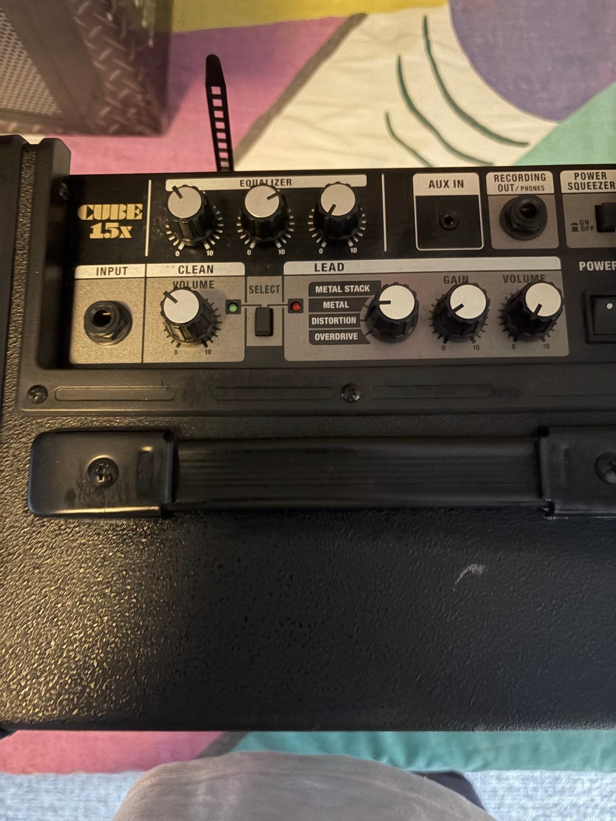 Roland Cube 15X Gitaarversterker - Compact en Krachtig, Ophalen, Zo goed als nieuw, Gitaar, Minder dan 50 watt