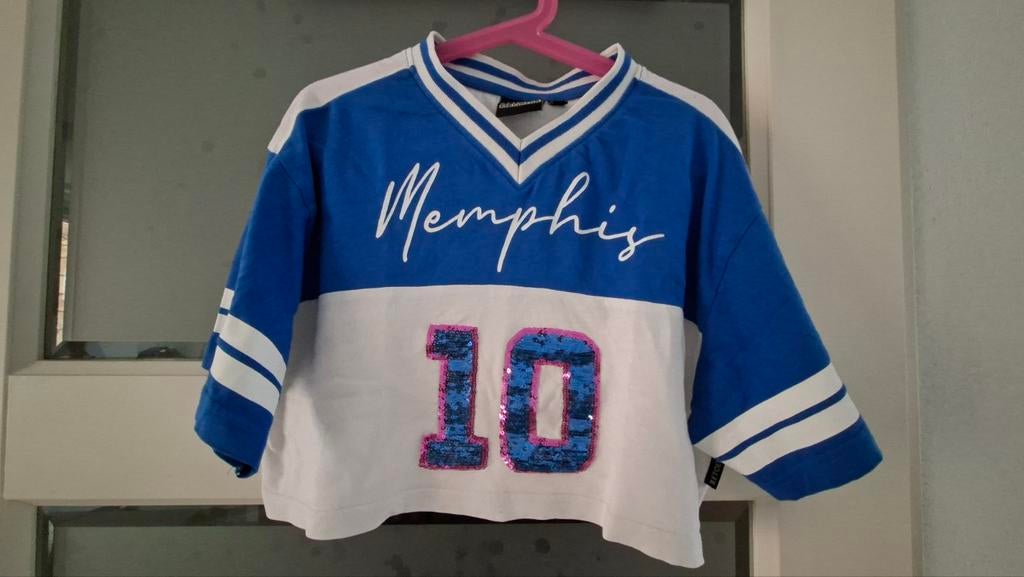 Retour x Memphis T-shirt maat 140, Meisje, Retour Memphis, Ophalen of Verzenden, Zo goed als nieuw