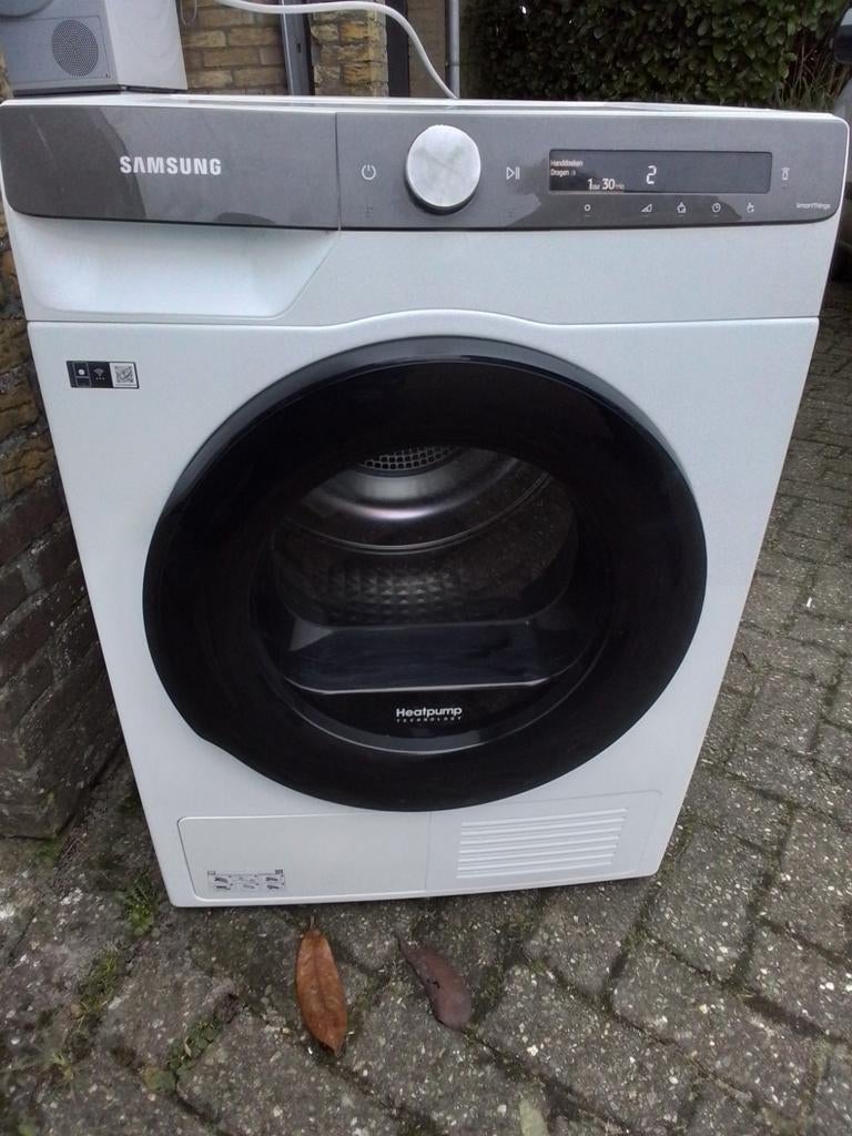 Samsung warmtepompdroger 9 kilo, Witgoed en Apparatuur, Wasdrogers, 6 tot 8 kg, Ophalen of Verzenden, Gebruikt, 85 tot 90 cm