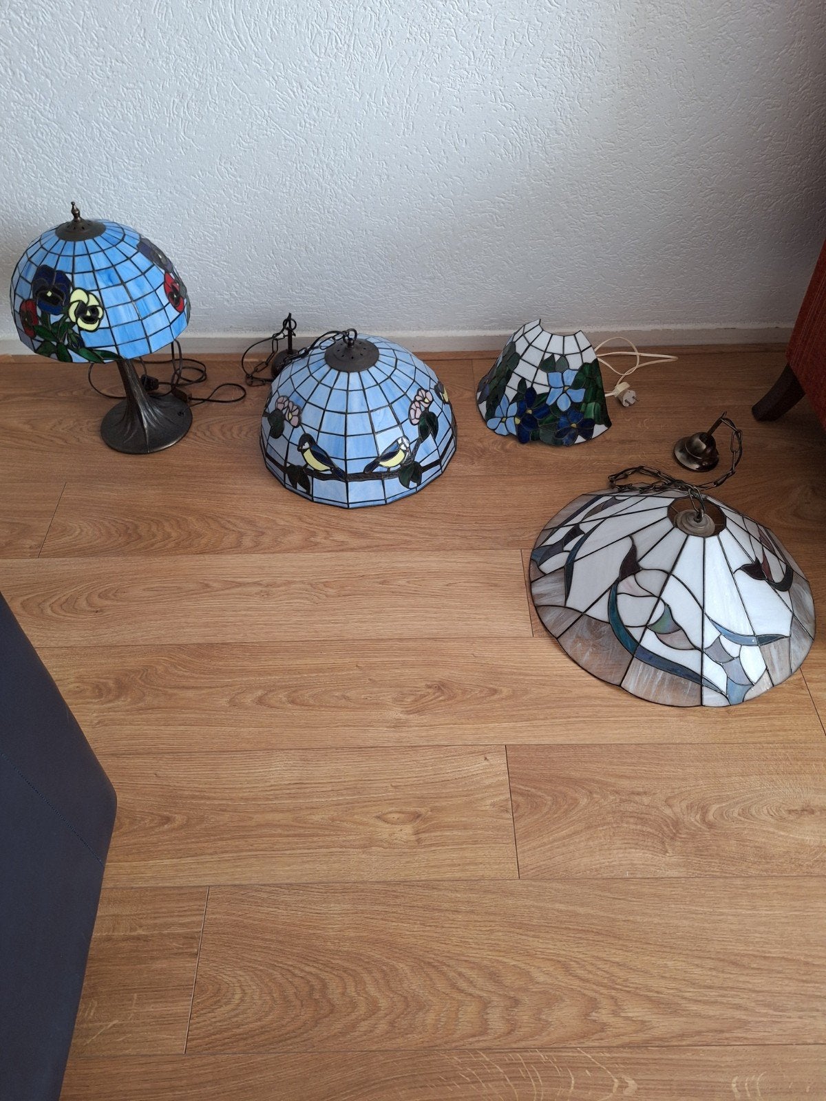 tiffany lampen, Ophalen, Overige fittingen, Tiffany, Glas