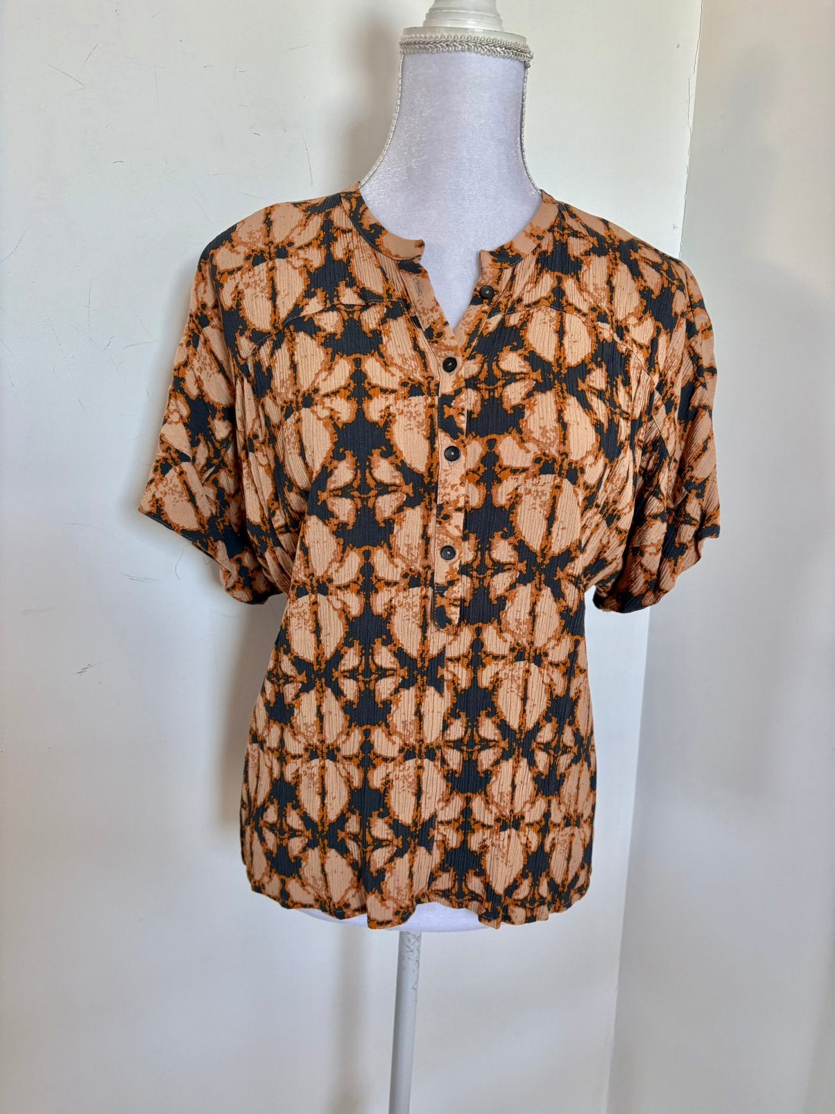 Mooie blouse met pofmouwen - By-Bar - maat M, Ophalen of Verzenden, Nieuw, Maat 38/40 (M)