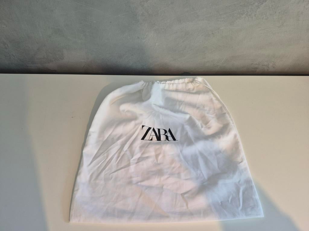 Zara tasje, Ophalen of Verzenden, Zo goed als nieuw, Wit, Schoudertasje