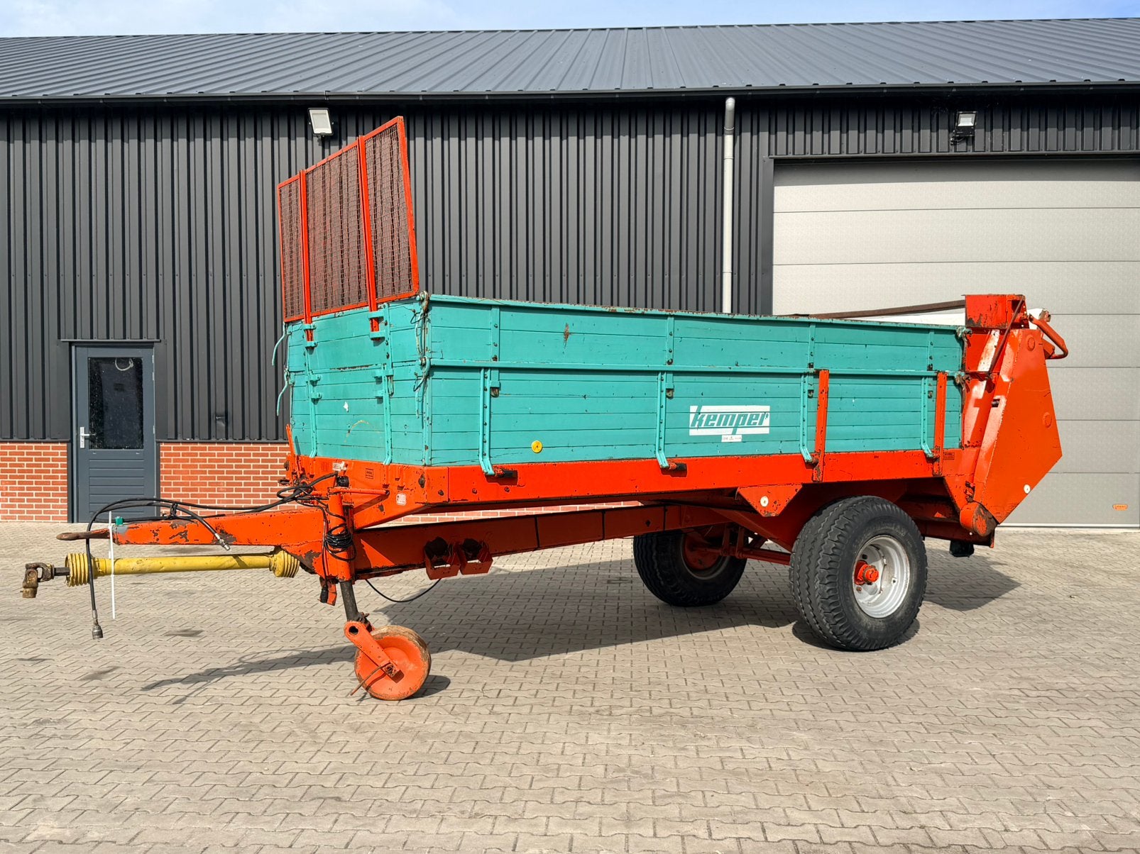Kemper meststrooier mestverspreider mestwagen mestkar, Zakelijke goederen, Ophalen of Verzenden