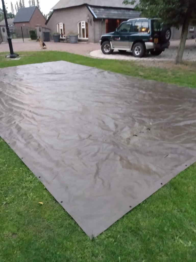 XXXL legerzeil 6x12 meter NL LANDMACHT NIEUW  ca. 52 kilo, Verzamelen, Ophalen