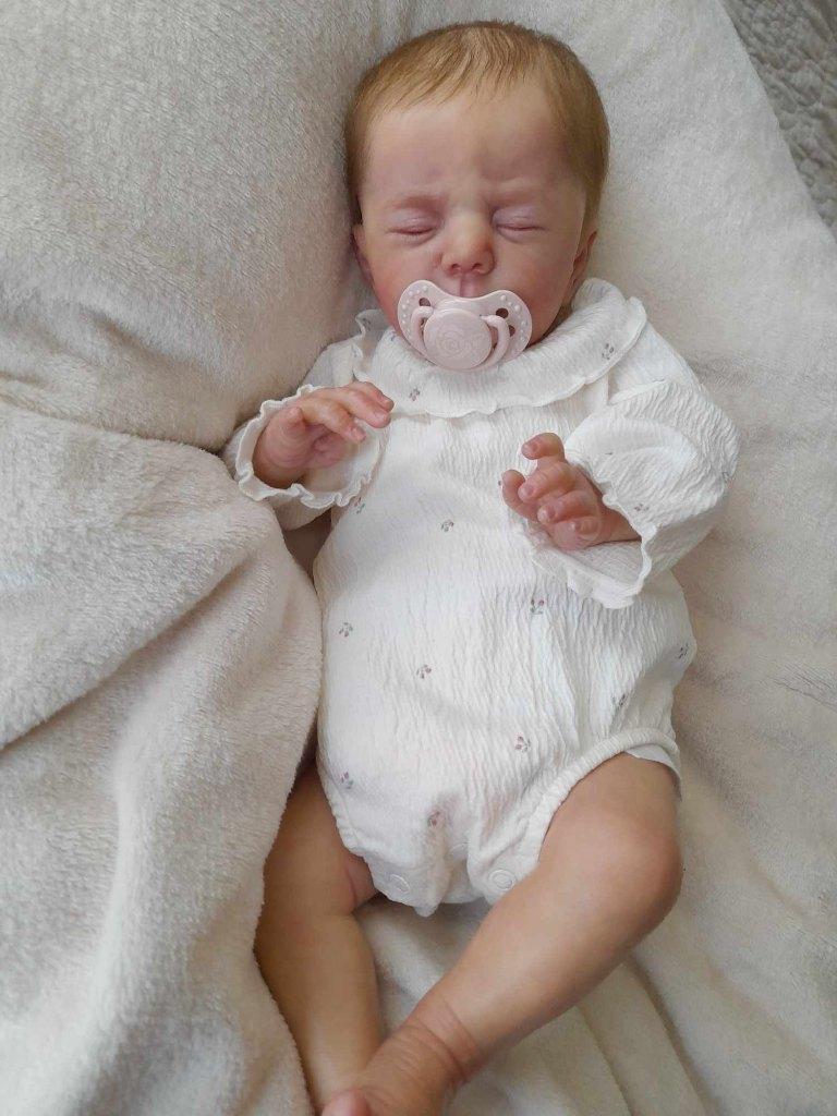 reborn, Verzamelen, Poppen, Ophalen of Verzenden, Zo goed als nieuw, Pop, Levensecht of Reborn