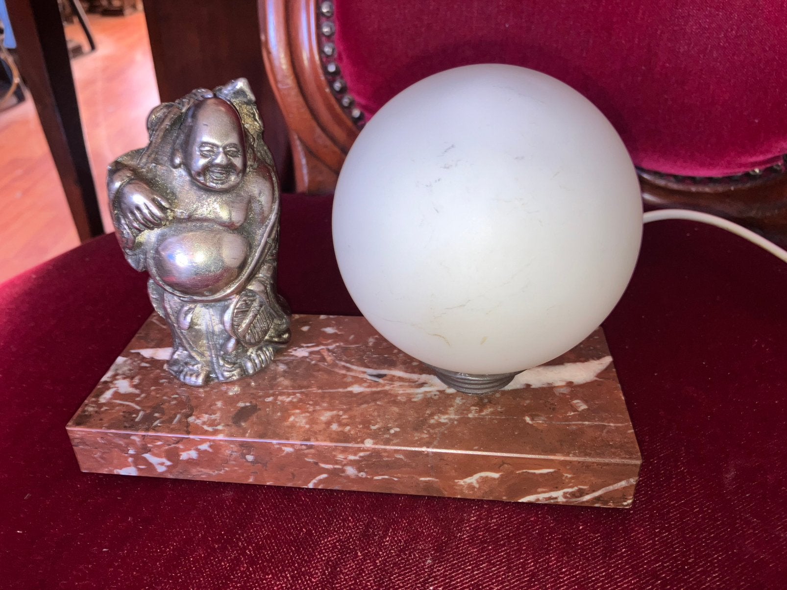 Boeddha lampje., Antiek en Kunst, Ophalen of Verzenden