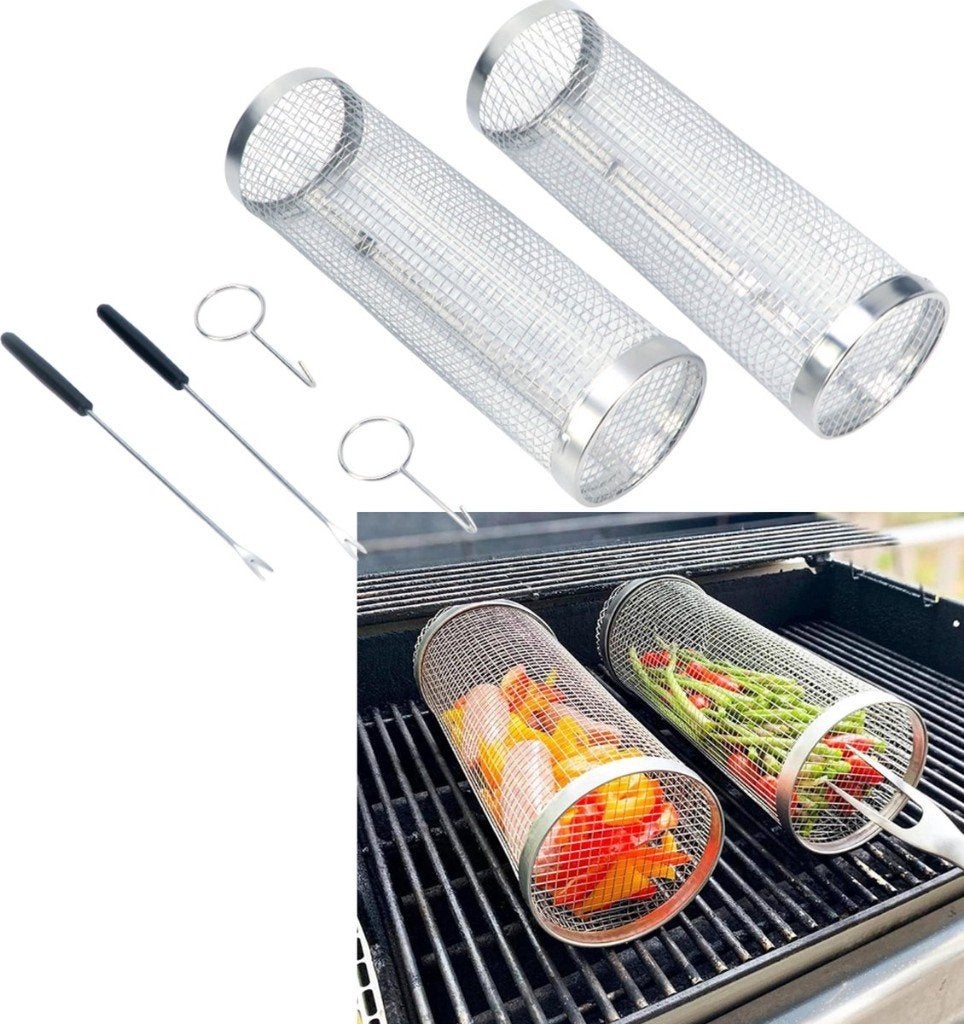 Partij Bbq Grillmand LFGB Grillkorf Groentemand, Ophalen of Verzenden, Nieuw