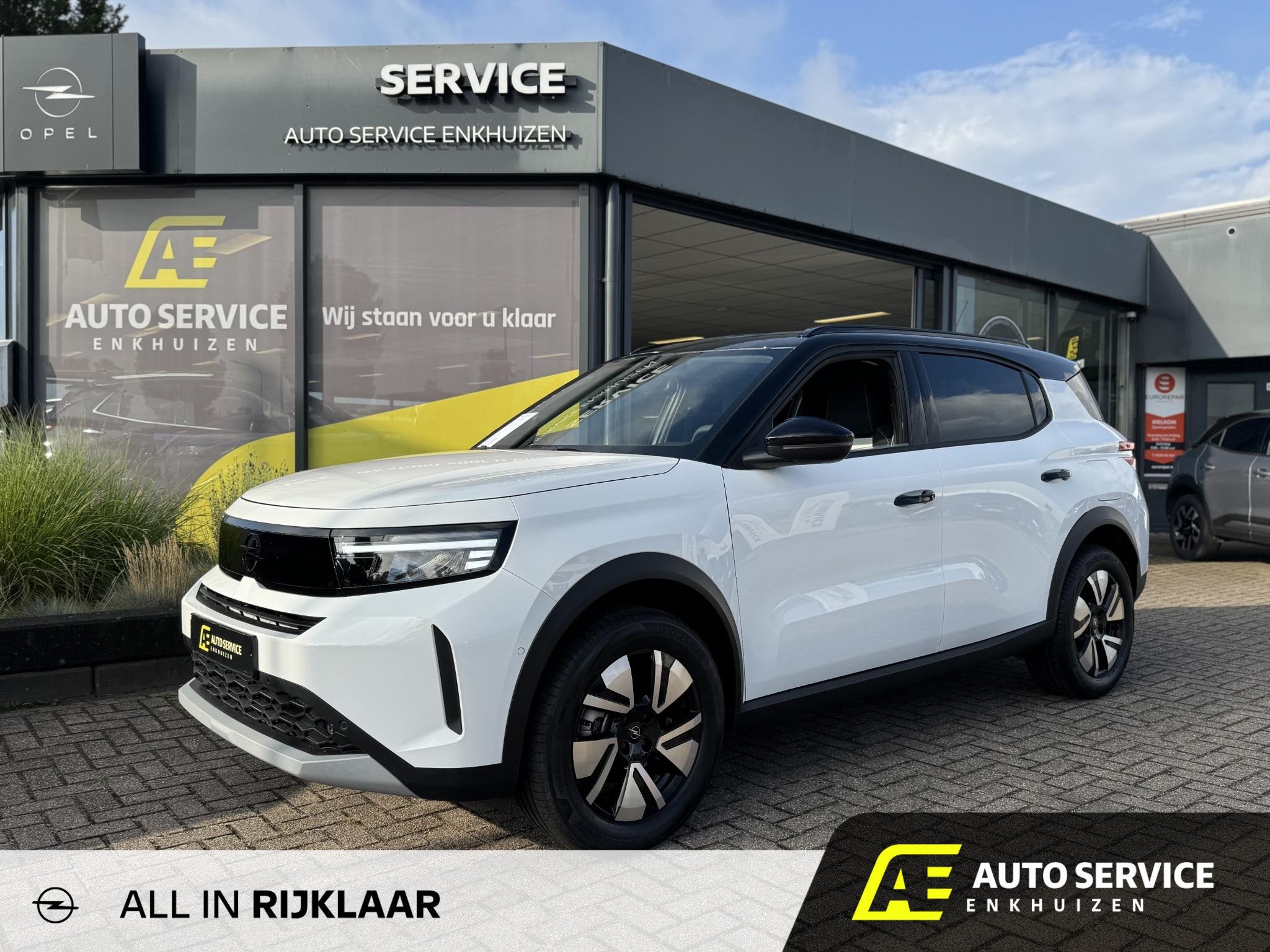 Opel Frontera 1.2 Turbo Hybrid GS 7p. 7 persoons | 100% nieu, Auto's, Stof, Gebruikt, Euro 6, 1199 cc