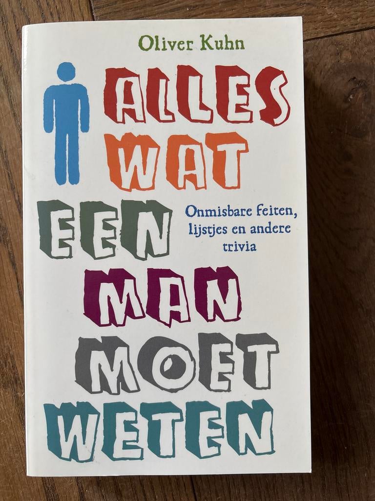 Alles Wat Een Man Moet Weten - Oliver Kuhn, Ophalen of Verzenden, Gelezen