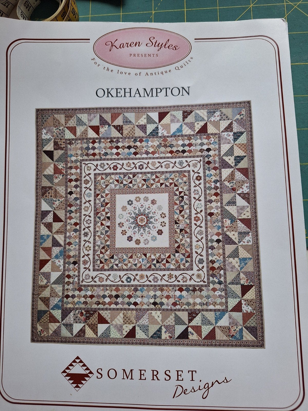 Okehampton quilt patroon, Ophalen of Verzenden, Katoen, 30 tot 200 cm, 30 tot 120 cm