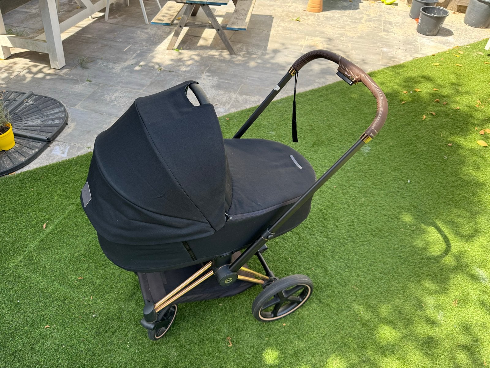 Cybex Priam kinderwagen met reiswieg en meer, Gebruikt, Combiwagen, Met reiswieg, Ophalen