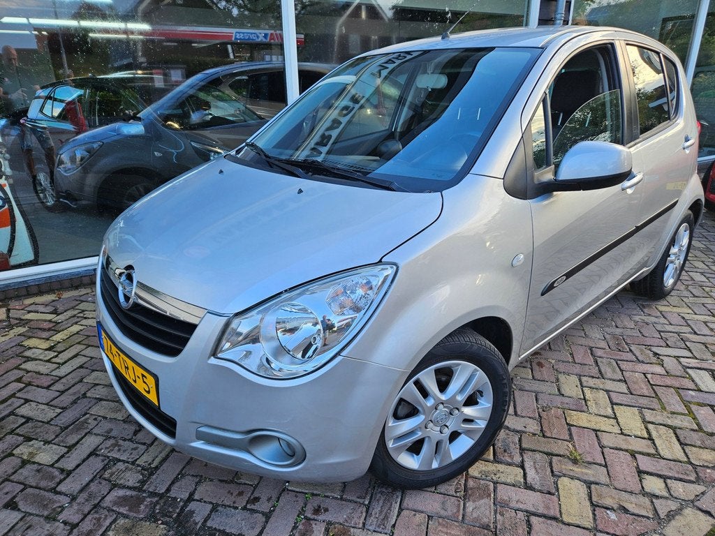 Opel Agila 1.0 Edition,lage km,airco, Euro 5, Gebruikt, 31 €/maand, Origineel Nederlands