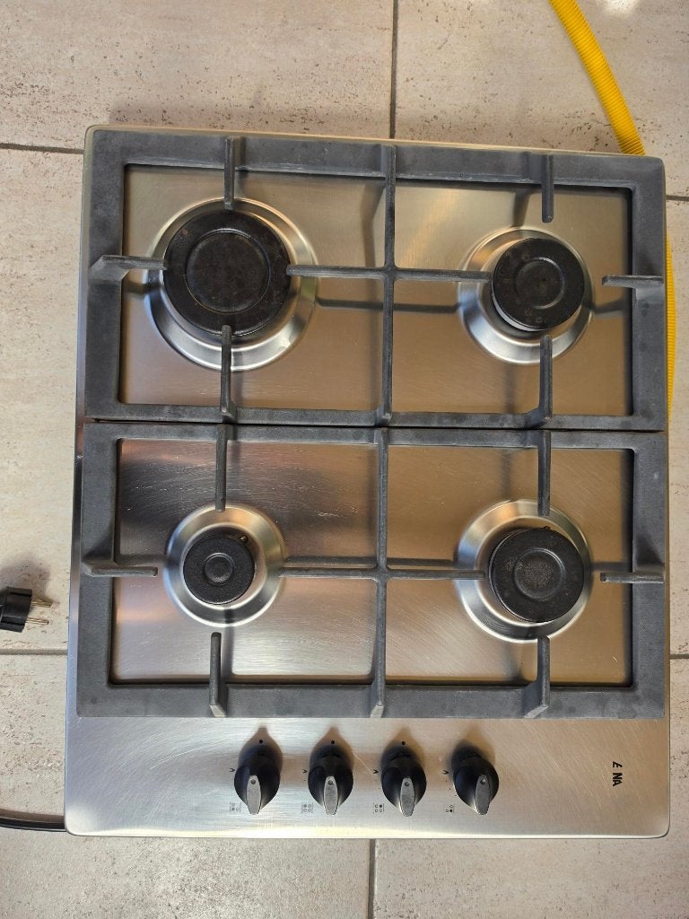 gaskookplaat Etna, Ophalen, Gebruikt, 4 kookzones, Inbouw