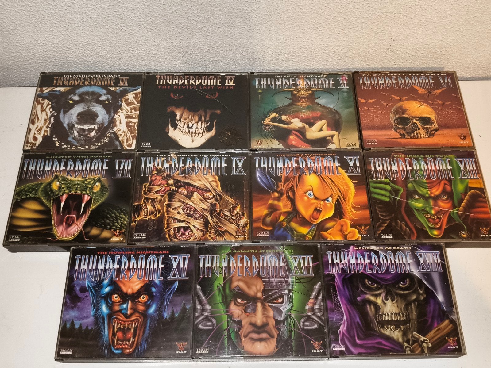 Thunderdome CD collectie - Hardcore en Gabber klassiekers, Ophalen of Verzenden, Gebruikt, Hardcore, Verzamelalbum