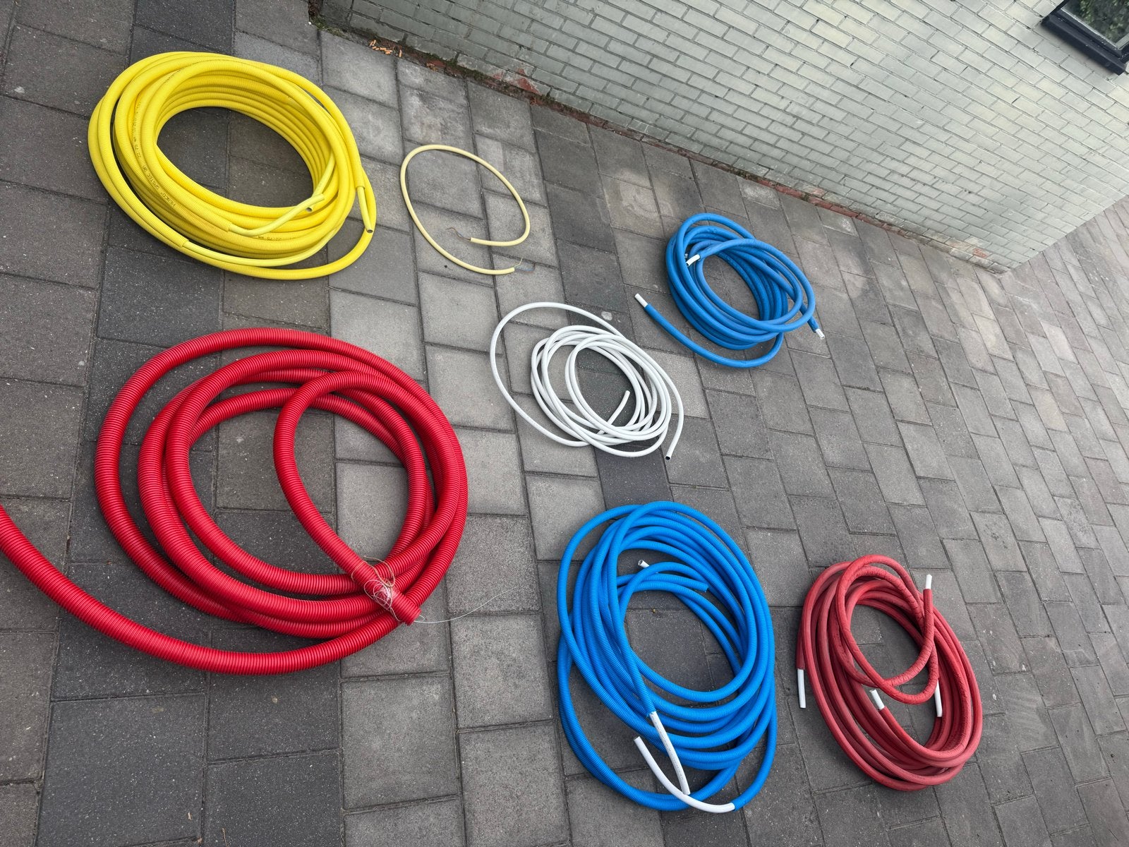 Diverse buizen en leidingen, Ophalen, Pvc, 6 meter of meer, Overige typen