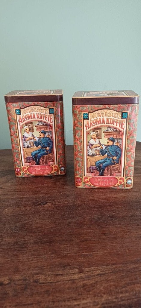 Koffiebussen, Ophalen, Zo goed als nieuw, Voorraadpot, Metaal