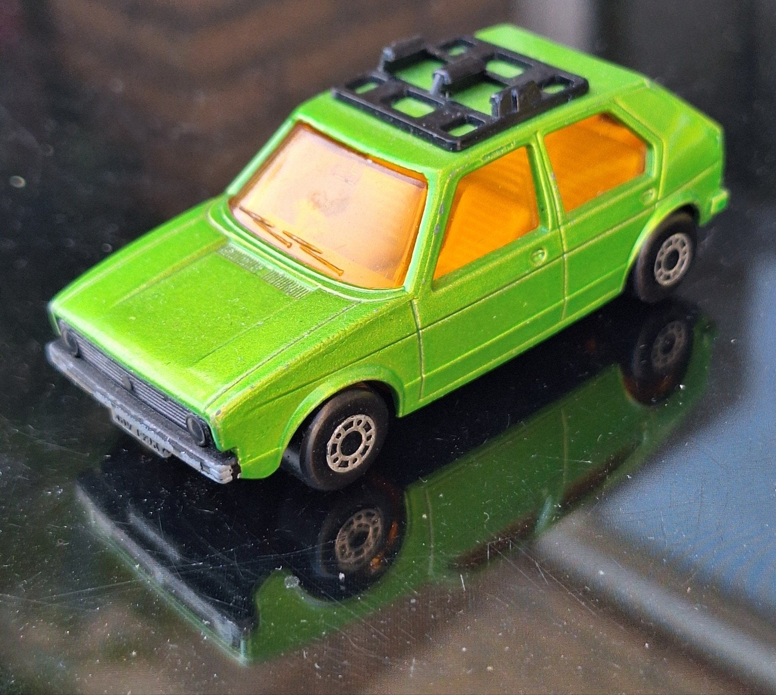 Matchbox no7 ' volkswagen golf 1 1978, Ophalen of Verzenden, Zo goed als nieuw, Auto
