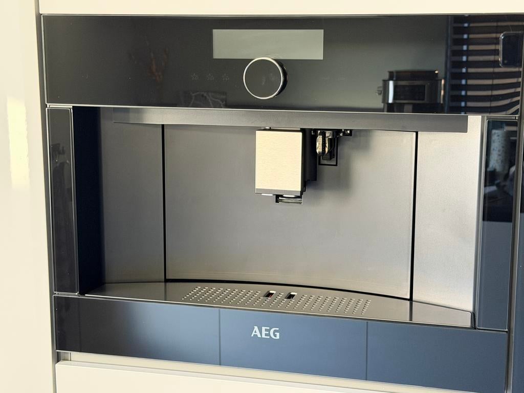 AEG Inbouw Koffiemachine - Zo goed als nieuw, Witgoed en Apparatuur, Koffiemachine, Ophalen of Verzenden, Zo goed als nieuw, 2 tot 4 kopjes