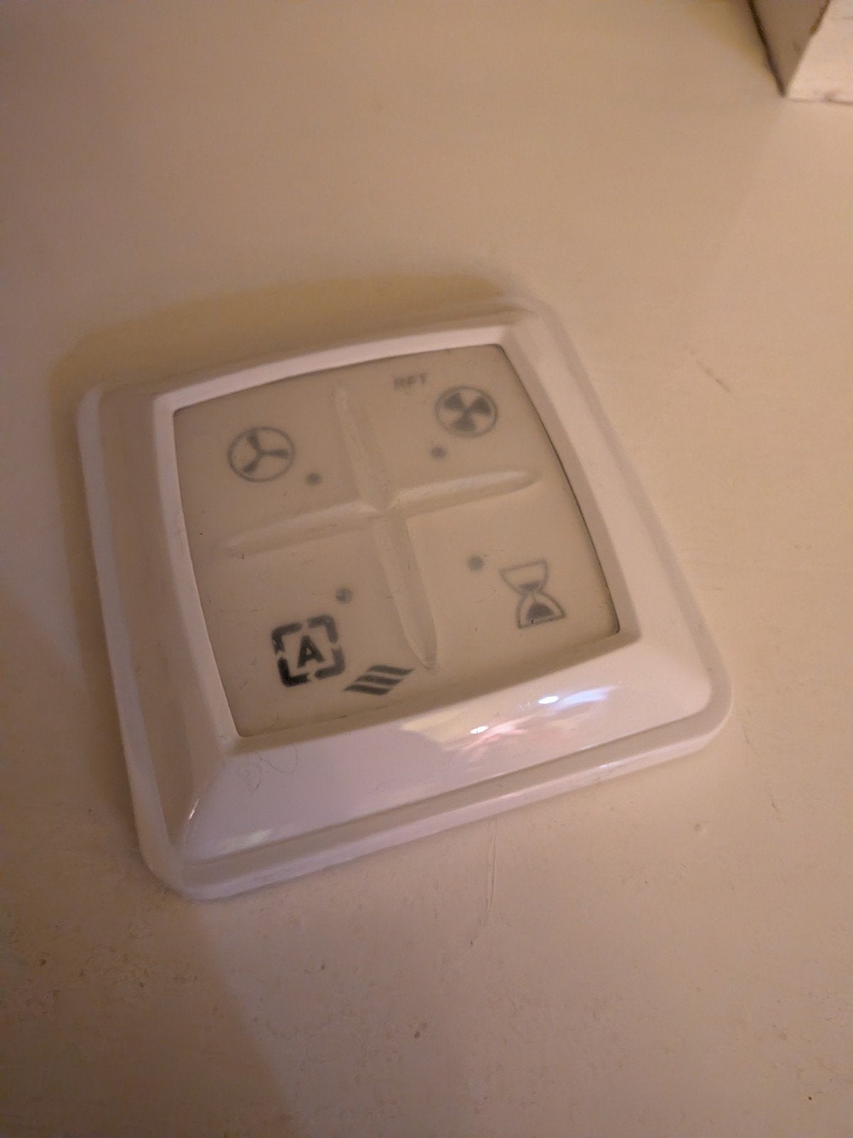 Itho Daalderop RFT AUTO draadloze bediening 536-0150, Doe-het-zelf en Verbouw, Ophalen of Verzenden, Zo goed als nieuw, Ventilator
