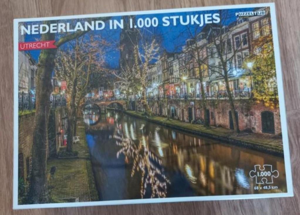 Puzzel Utrecht, Ophalen, Zo goed als nieuw, 1:35 tot 1:50