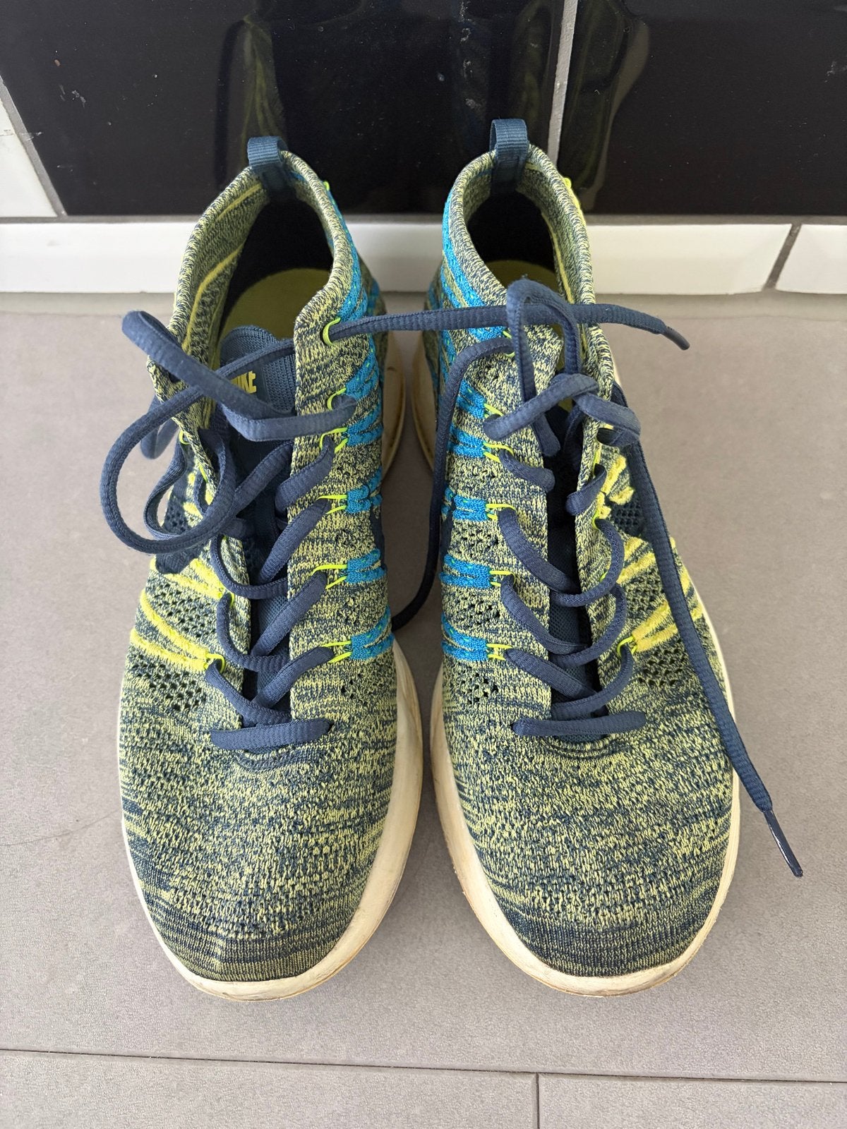 Nike Flyknit Chukka Sneakers - Maat 42, Ophalen of Verzenden, Gedragen, Overige kleuren, Sneakers of Gympen