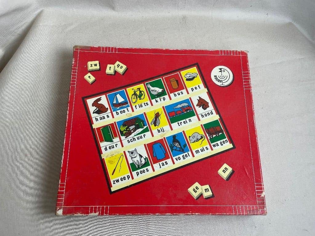 Vintage leesplankje Kolibri jaren 60-70, Ophalen of Verzenden, Gebruikt, Taal en Lezen