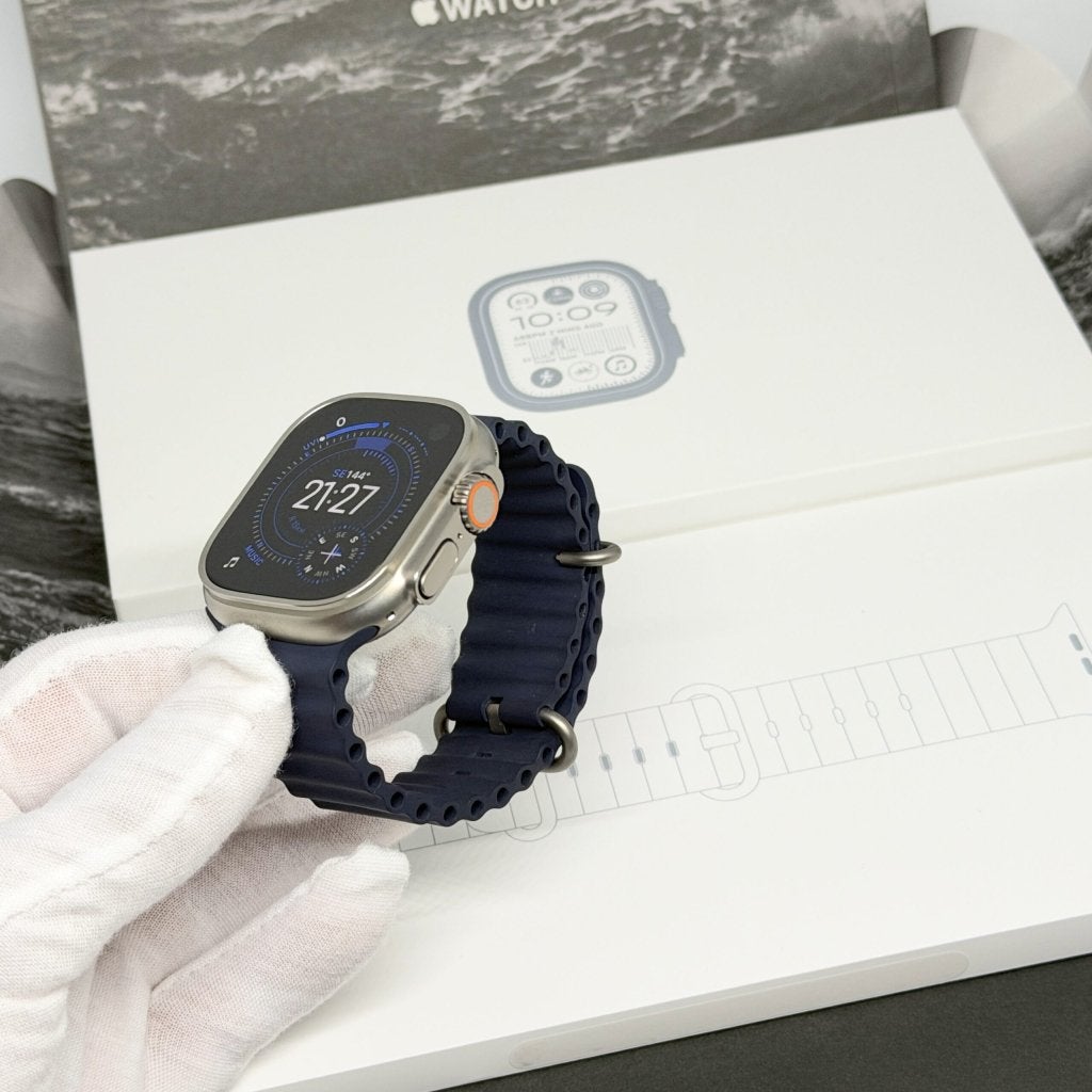 Apple Watch Ultra 2 grijs /100% batt /krasvrij /garantie, Apple, Zo goed als nieuw, Support@apple.com, Apple Park Way, Cupertino, California