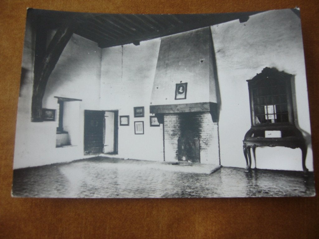 ZALT BOMMEL  =  SLOT LOEVESTEIN  - KAMER HUGO DE GROOT, Ophalen of Verzenden, 1940 tot 1960, Ongelopen, Gelderland
