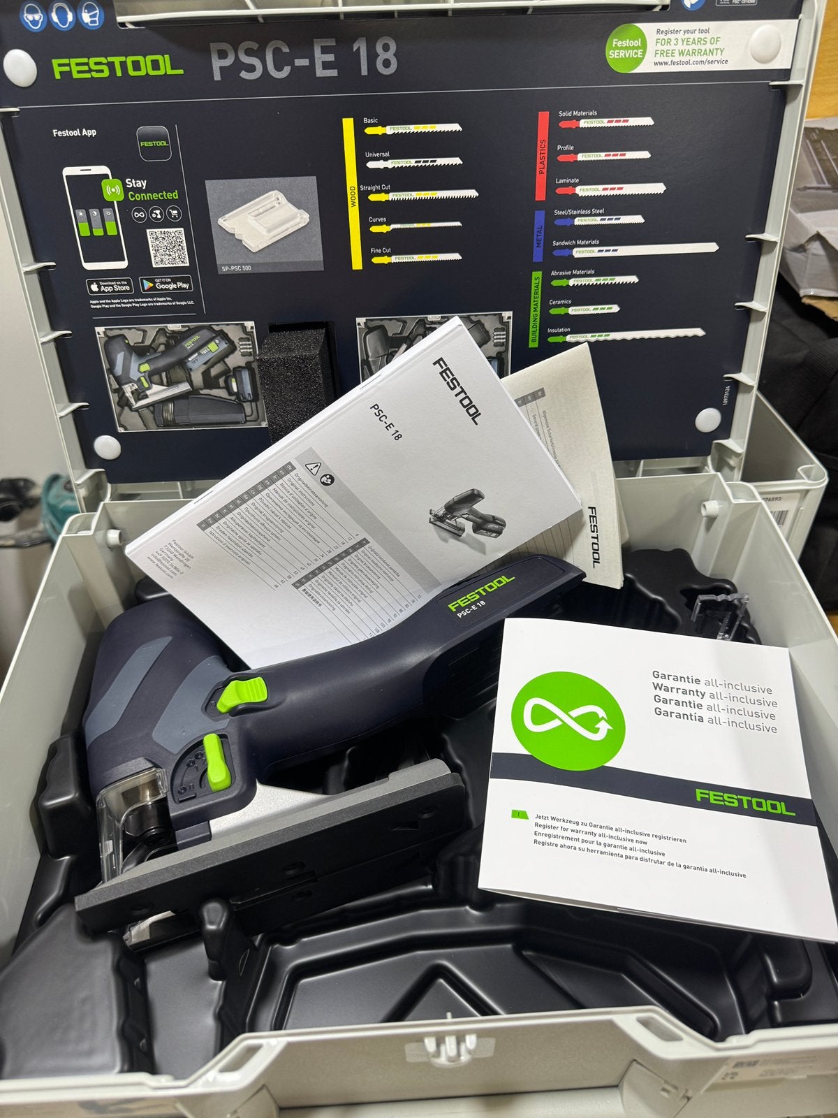 Festool decopeerzaag nieuw in box, Ophalen, Decoupeerzaag, Zo goed als nieuw, 30 tot 70 mm