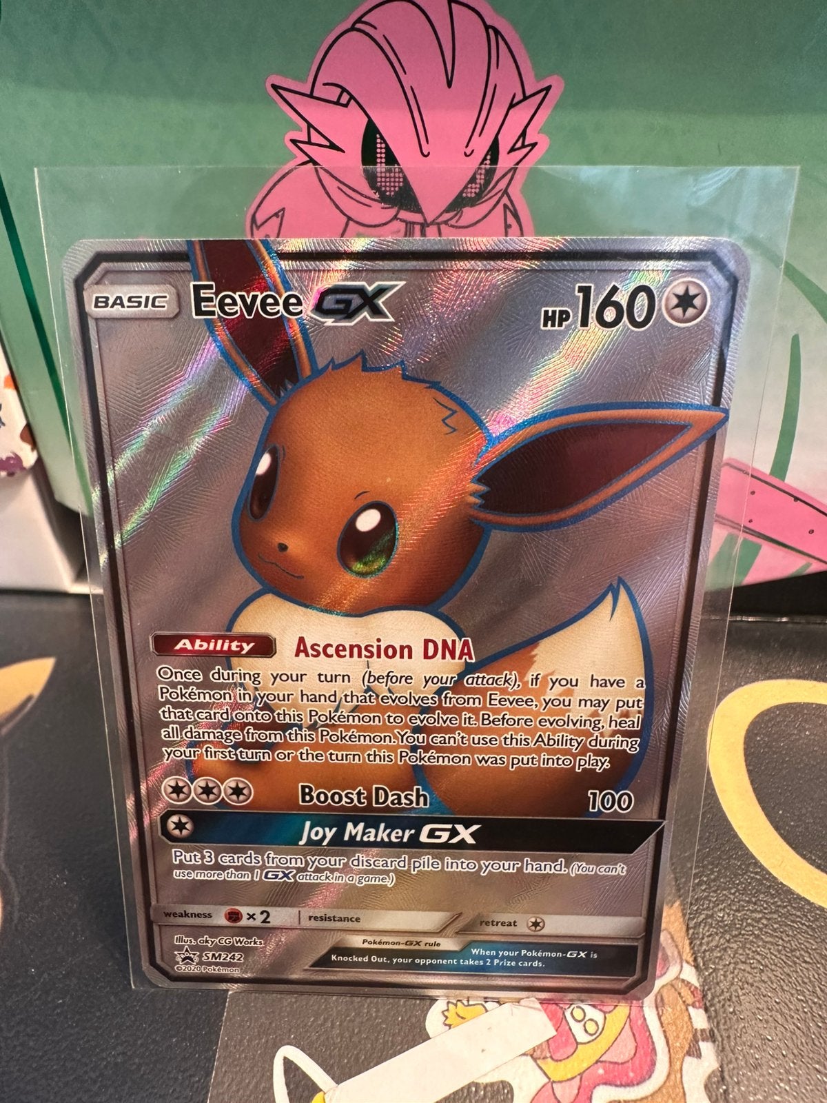 Eevee GX (SM 242), Ophalen of Verzenden, Nieuw, Losse kaart, Foil