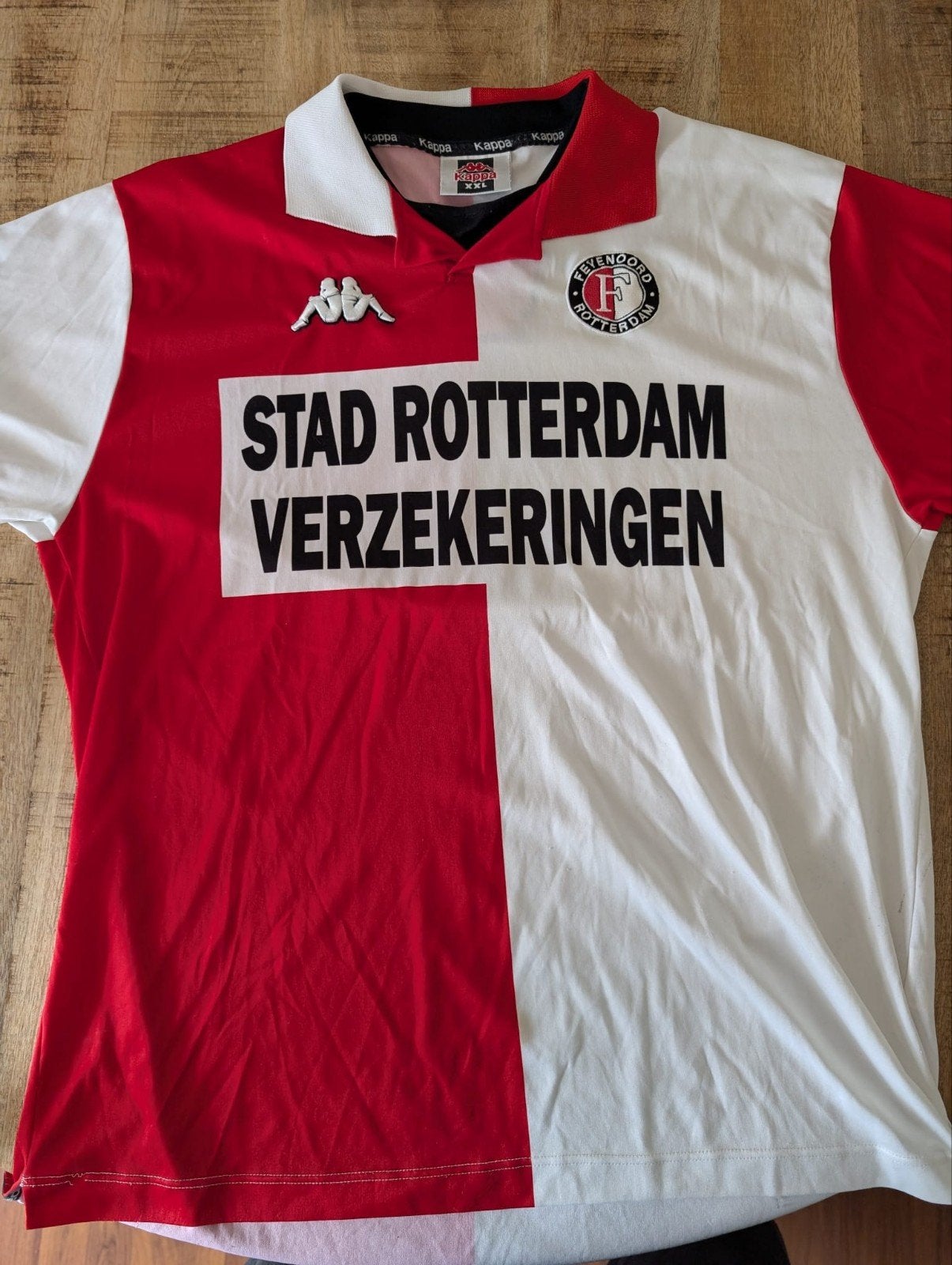 Feyenoord thuisshirt 2000/2001 - Kappa - Maat XXL, Verzamelen, Ophalen, Gebruikt, Feyenoord, Shirt