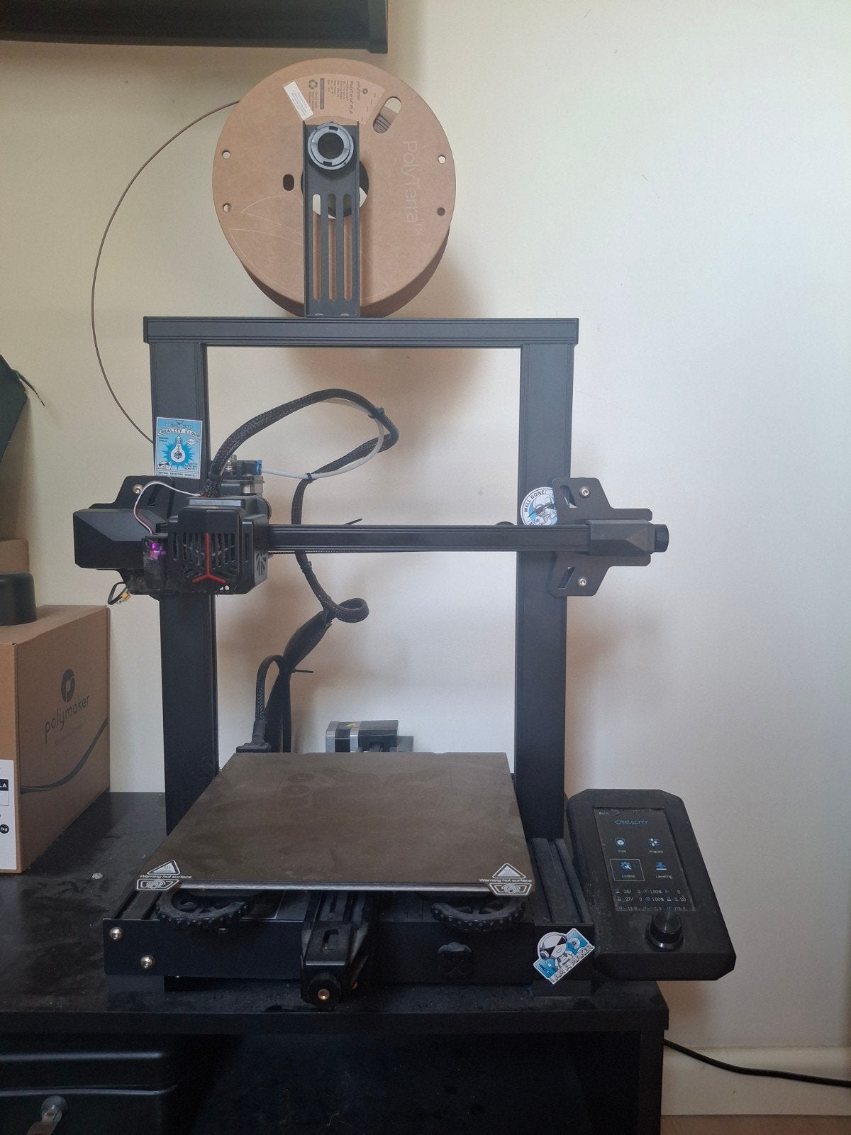 Creality Ender-3 V2 Neo (3D-Printer), Computers en Software, 3D Printers, Ophalen, Gebruikt, Creality Ender 3 V2, Filament