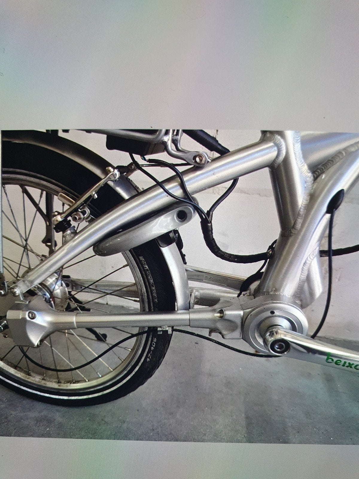 2x elektrishe vouwfietsen beixo 7 versnellingen, 20 inch of meer, Gebruikt, Versnellingen, Totaal opvouwbaar