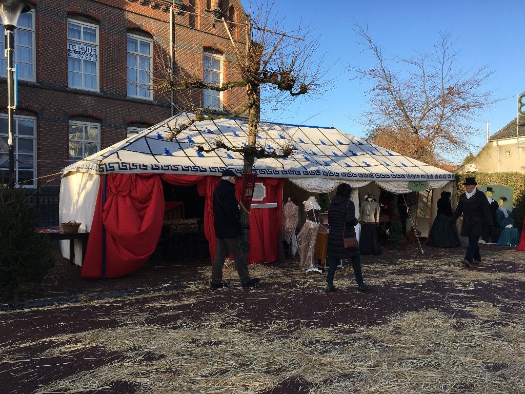 Marokkaanse Caïdale frametent verhuur – 10 × 5 m, Verzenden, Partytent, Zo goed als nieuw, 4 tot 6 meter