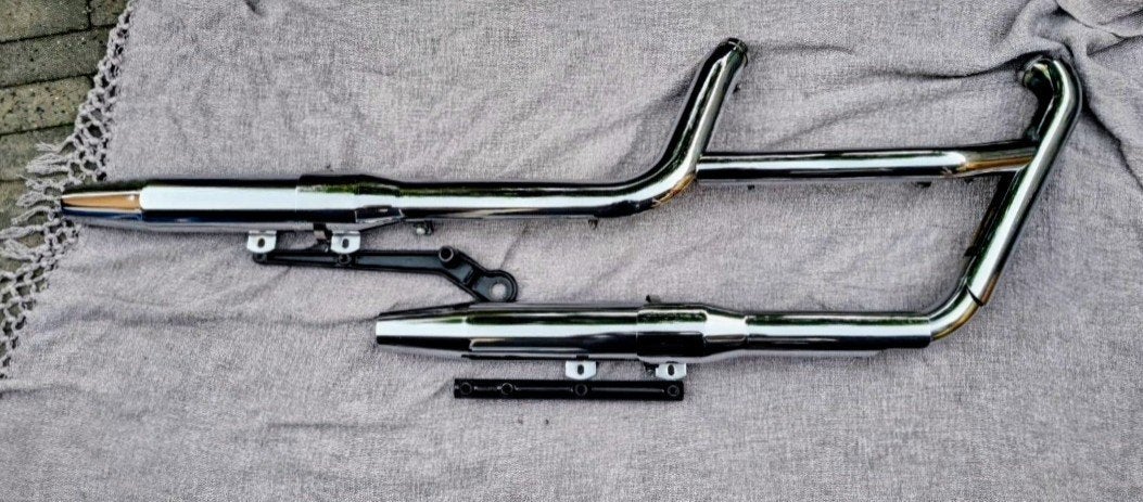 harley evo uitlaat systeem, Ophalen, Nieuw