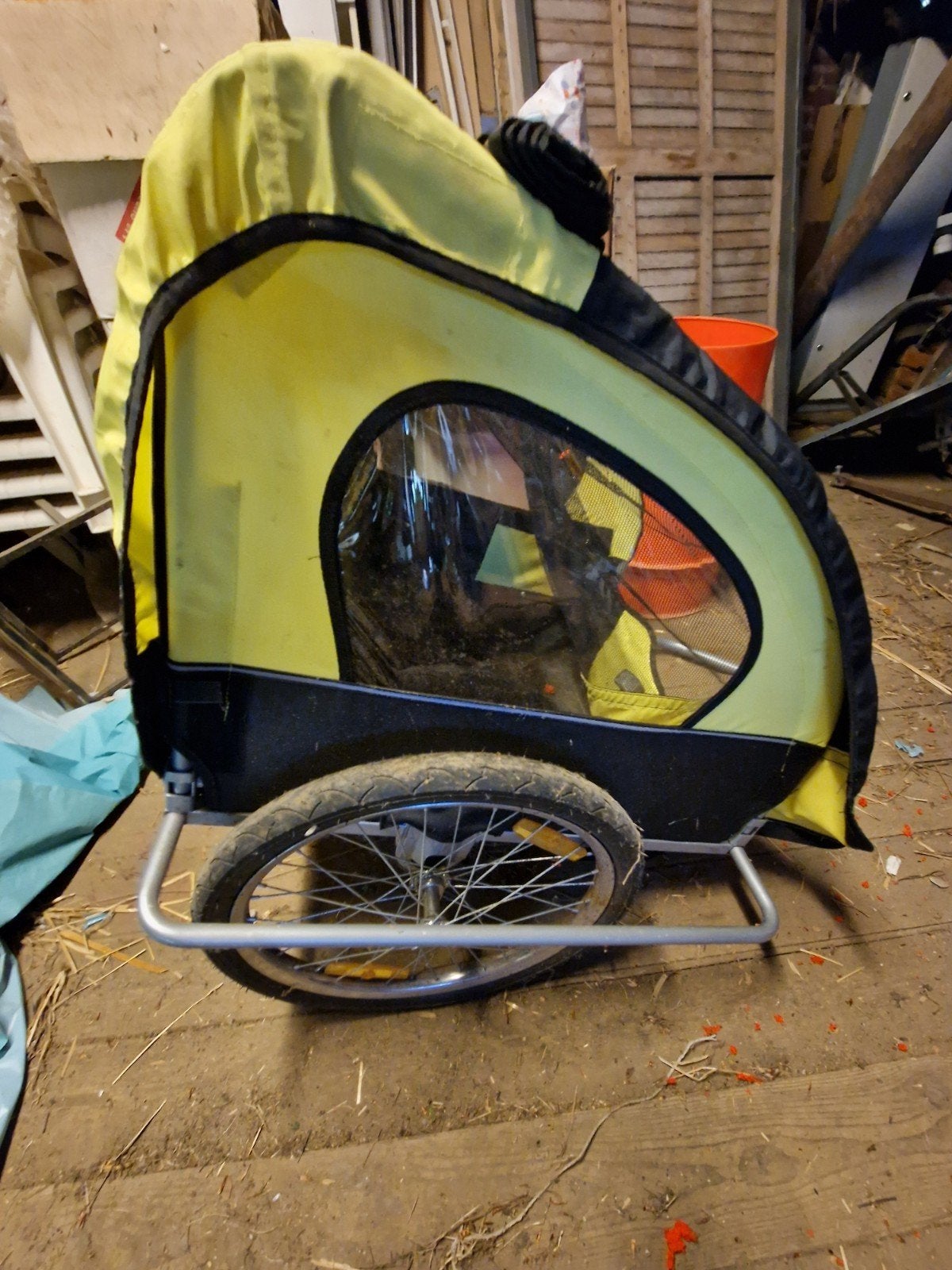 Handige fietskar voor kinderen of bagage, Ophalen, Gebruikt, Kinderkar, 20 tot 40 kg