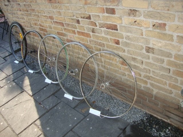 VOORWIELEN 28inch / 622 standaard-toer-sport-transport à €3, Gebruikt, Racefiets, Aluminium, Ophalen