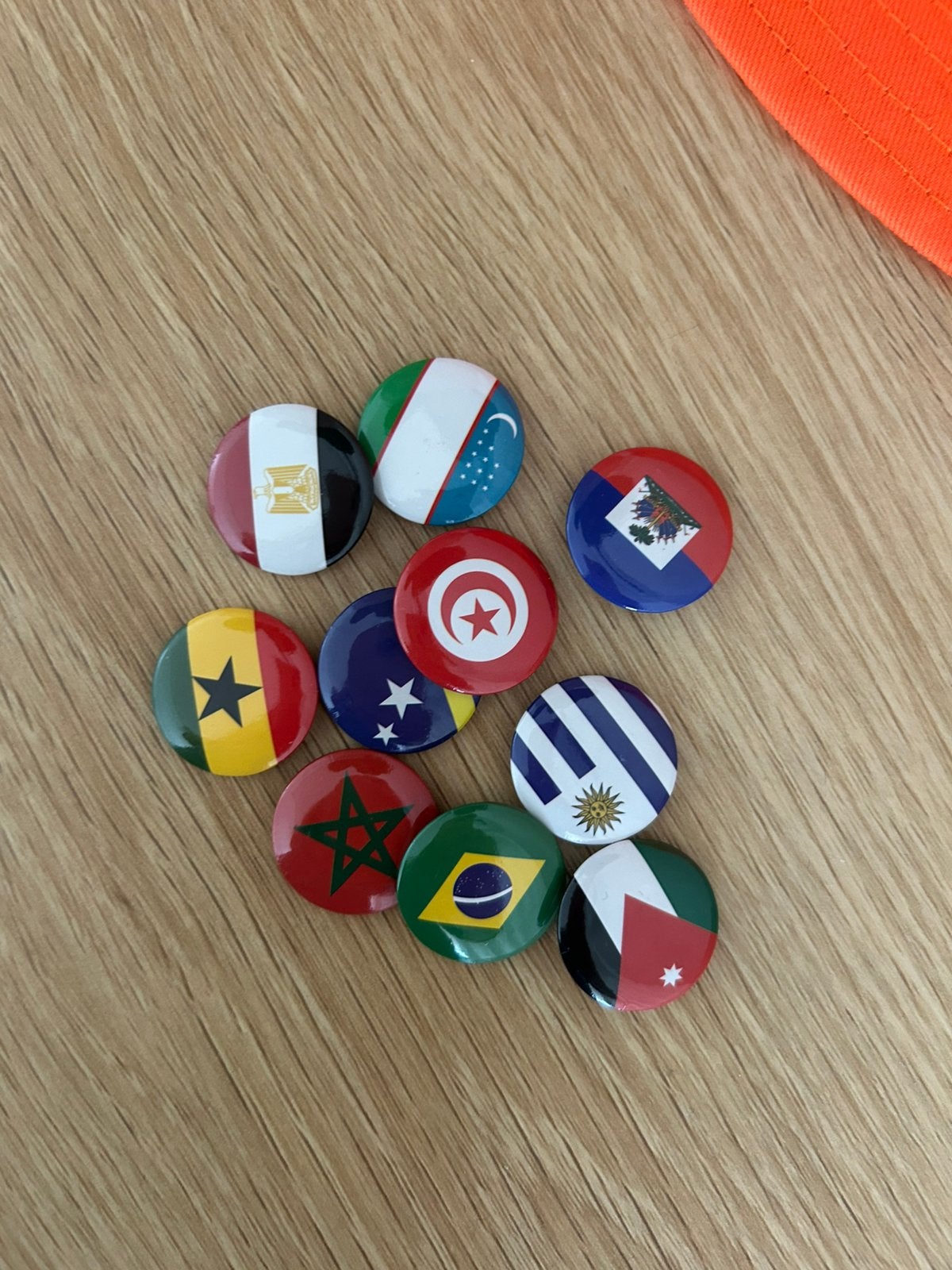 WK pins deka markt, Verzamelen, Ophalen of Verzenden, Nieuw, Stad of Land, Button