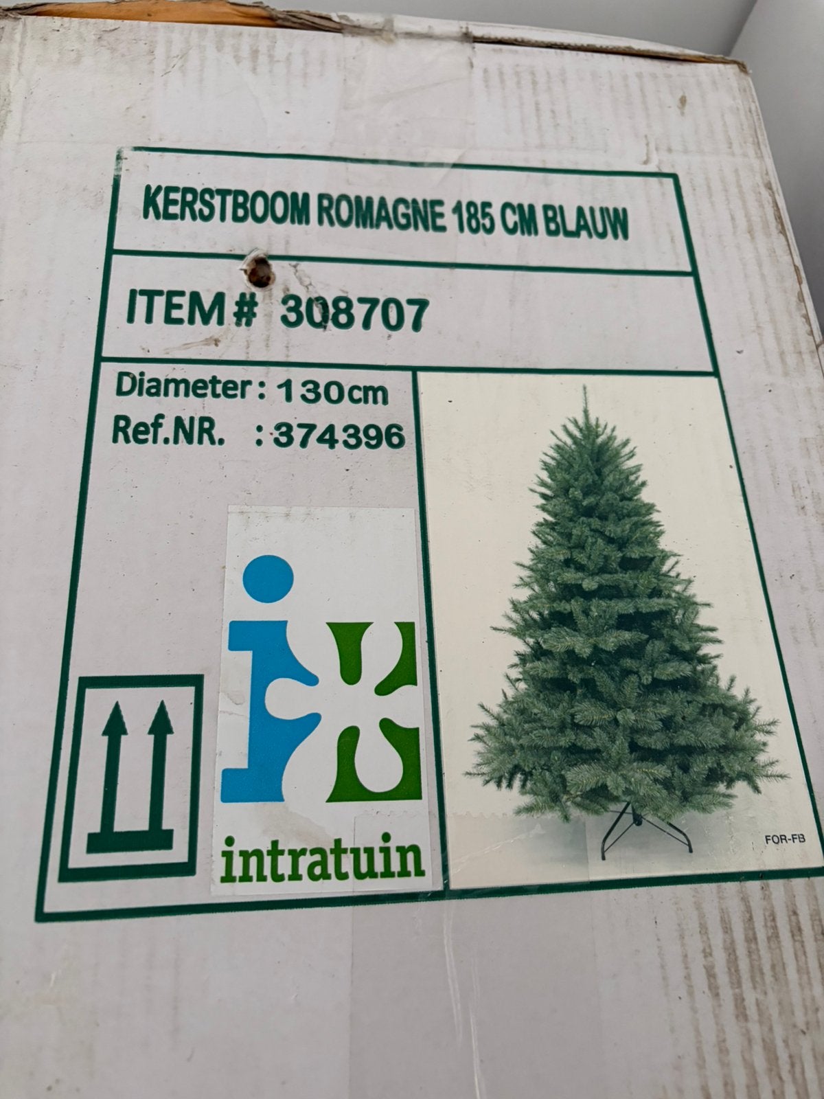 Kunst kerstboom, Ophalen, Zo goed als nieuw