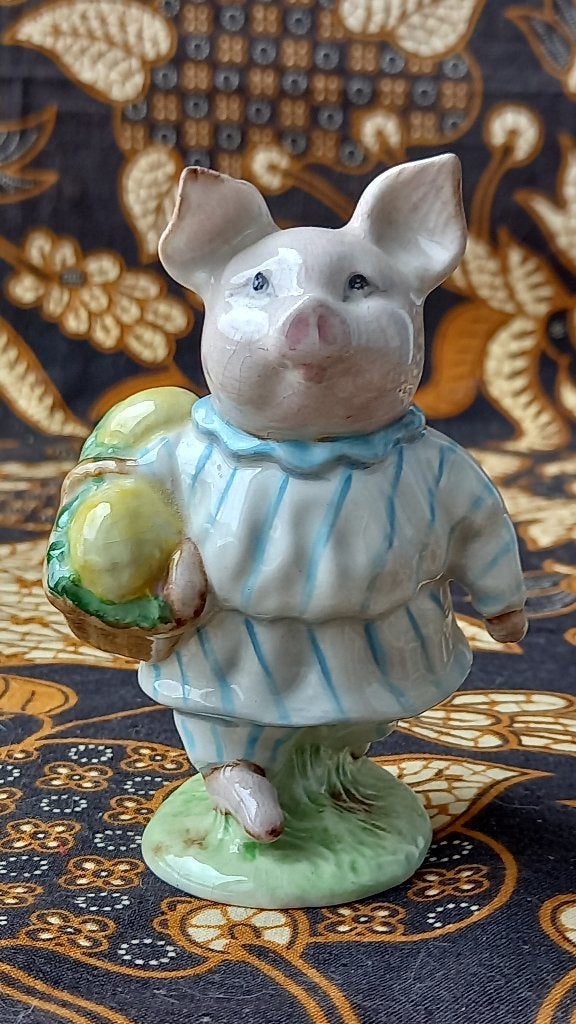 Little Pig Robinson mooi oud Beswick Beatrix Potter beeldje., Ophalen of Verzenden