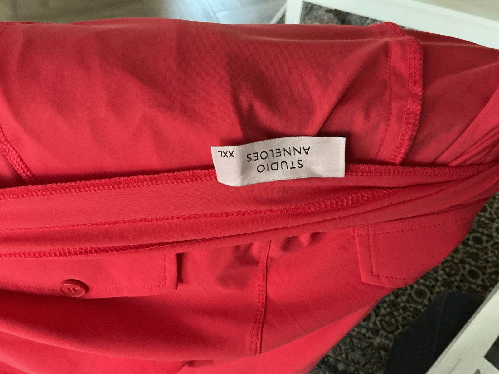 Rode lange broek Studio Anneloes XXL - Nieuw met trekkoord, Kleding | Dames, Maat 46/48 (XL) of groter, Nieuw, Ophalen of Verzenden