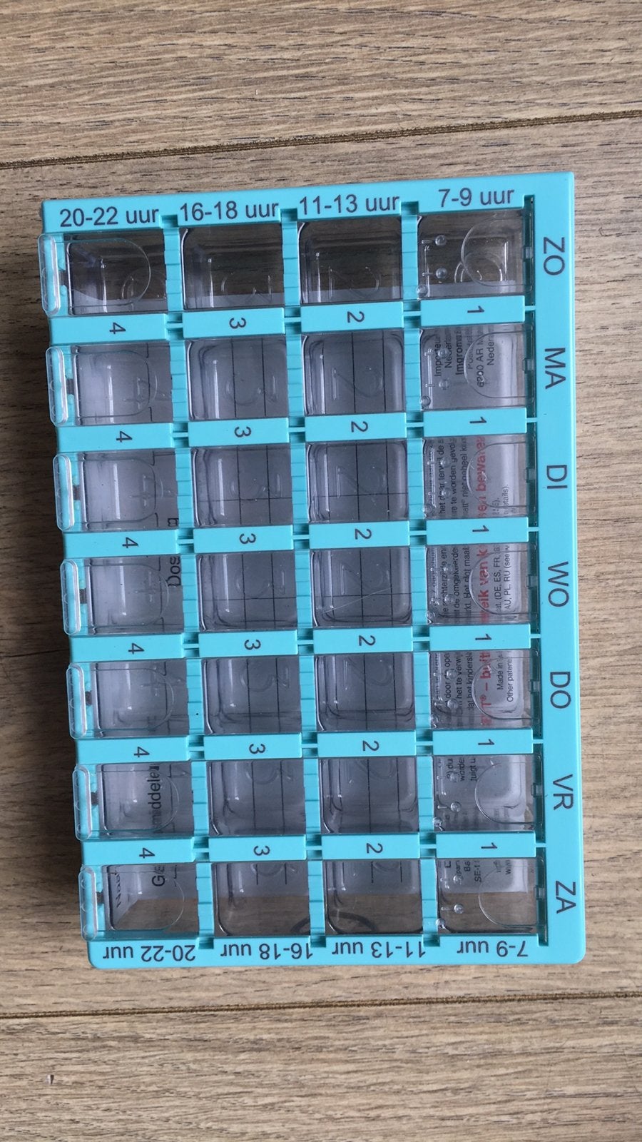 Medicijndoos Dosett, Diversen, Verpleegmiddelen, Ophalen of Verzenden, Nieuw