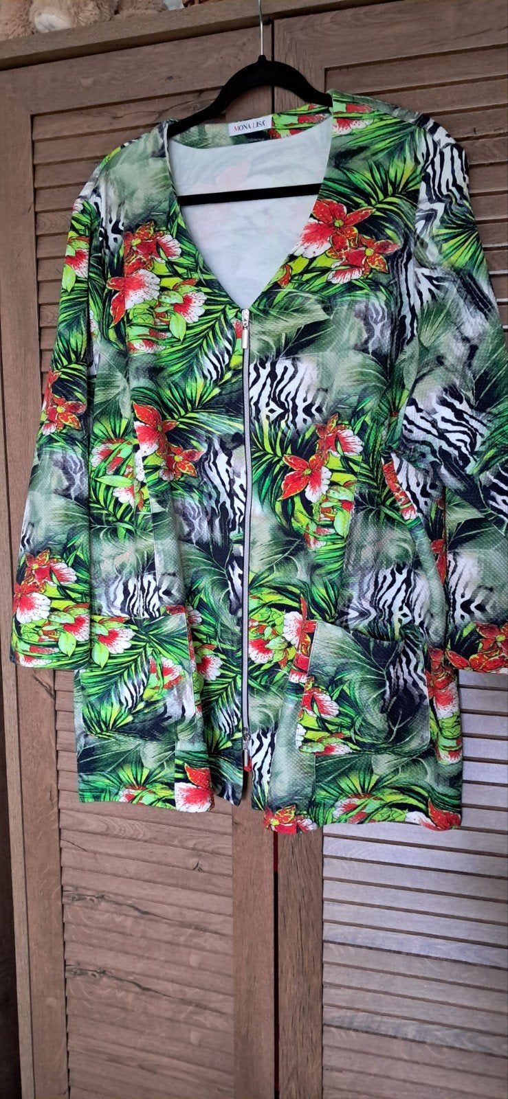 Zeer luxe vest van Mona lisa maat 54/56, Verzenden, Zo goed als nieuw, Trui of Vest